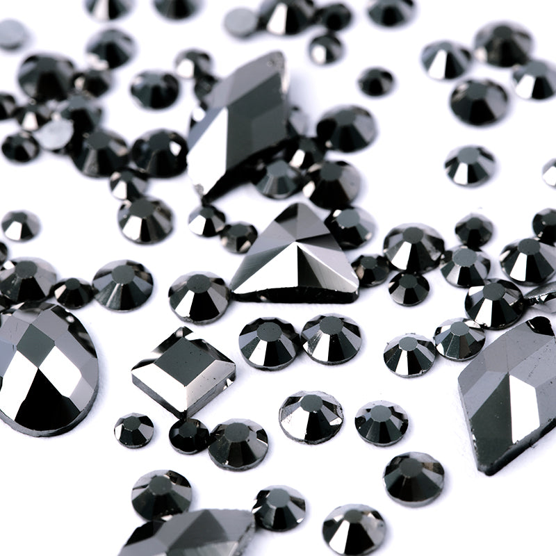 decoracion-mixed-crystal-jewels-onyx-black-3-by-Fantasy-Nails
