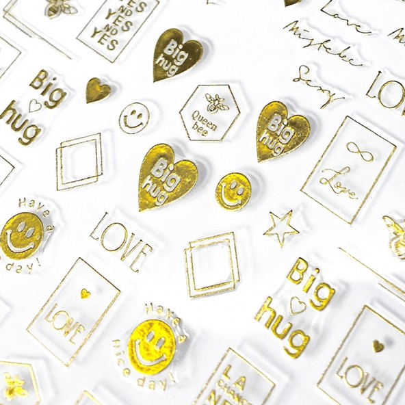 Gold Test-Text Stickers-2-by-Fantasy-Nails