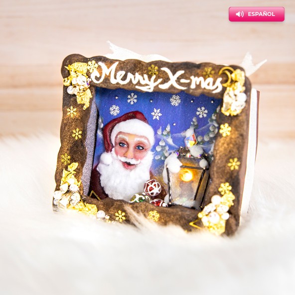 Mixed Media Box - Caja de Navidad (ESP)-Online Courses-1-by-Fantasy-Nails
