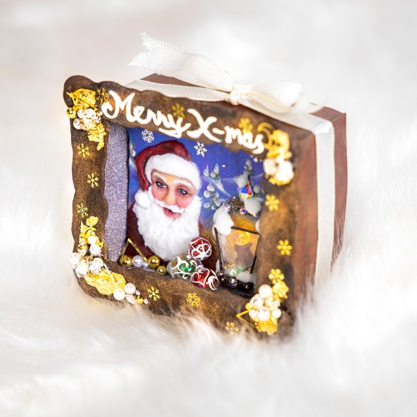 Mixed Media Box - Christmas box (ENG)-Online Courses-2-by-Fantasy-Nails