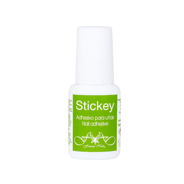 Stickey, nail glue with a brush 7'5ml-Tips and Forms-1-by-Fantasy-Nails