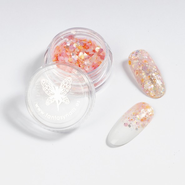 bling-glitter-pigments-peach-2-by-Fantasy-Nails