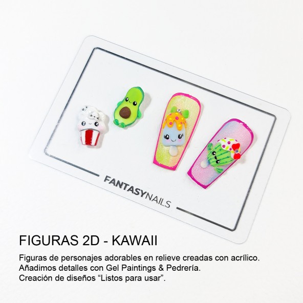 curso-figuras-3d-relieve-kawaii-characters-acrilico-2-by-Fantasy-Nails