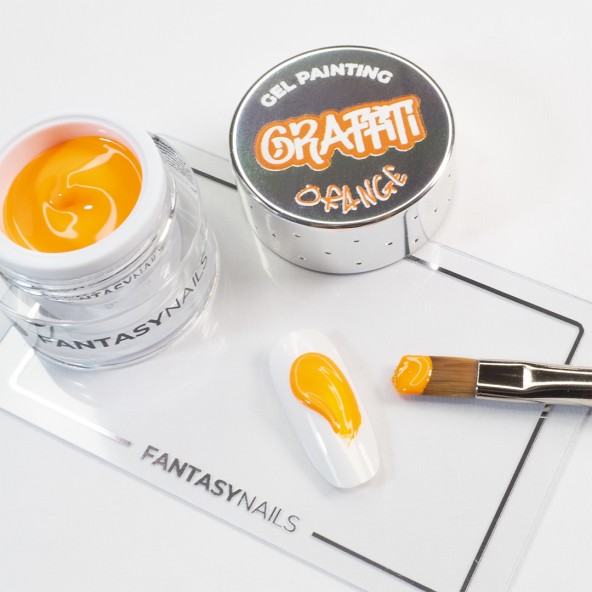 gel-painting-graffiti-orange-4-by-Fantasy-Nails