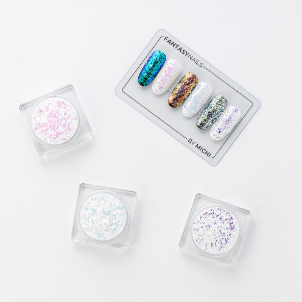 SILVER - CHUNKY OPAL-Chunky Opals-3-by-Fantasy-Nails