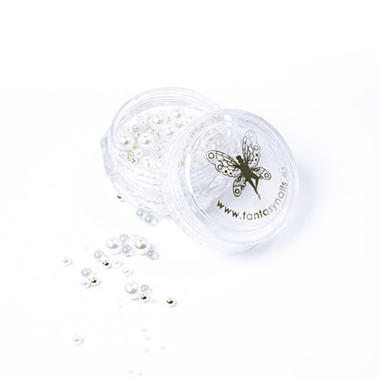 decoracion-mixed-pearls-white-silver-2-by-Fantasy-Nails
