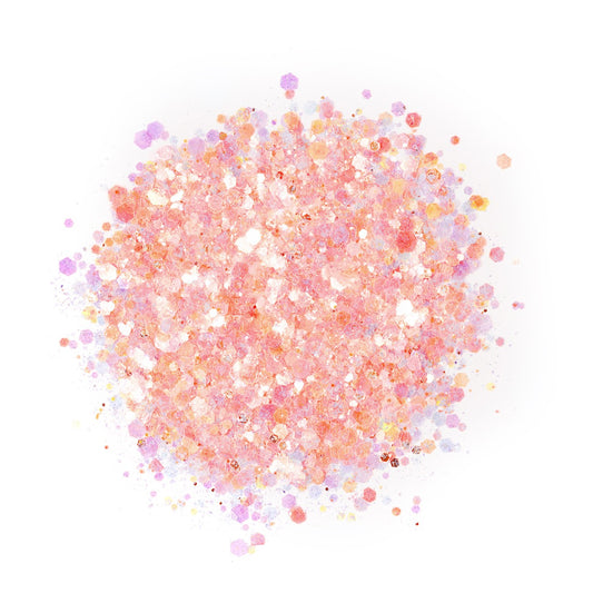 bling-glitter-pigments-peach-1-by-Fantasy-Nails