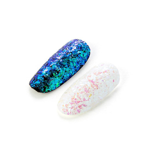 nailart-glitter-pink-chunky-opal-1-by-Fantasy-Nails
