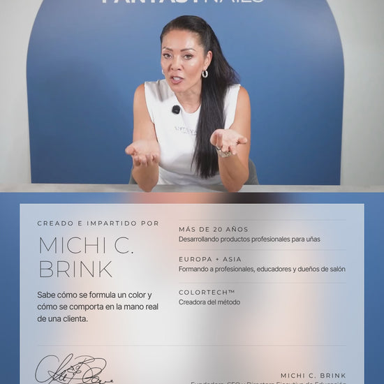 Michi C. Brink, fundadora de Fantasy Nails y tu educadora